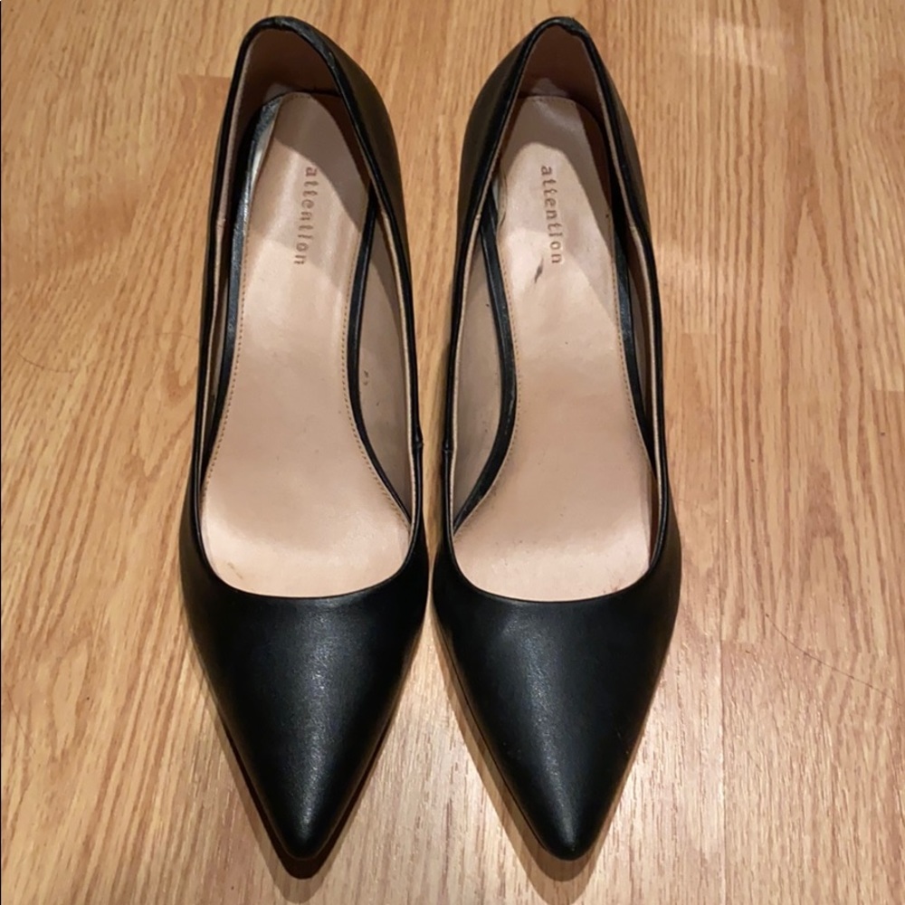 Black high heels